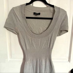 Bebe silver dress